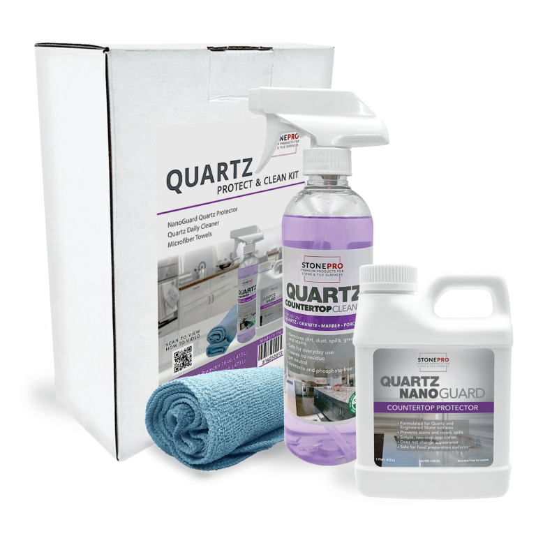 StonePro Quartz NanoGuard™ Protect & Clean Kit