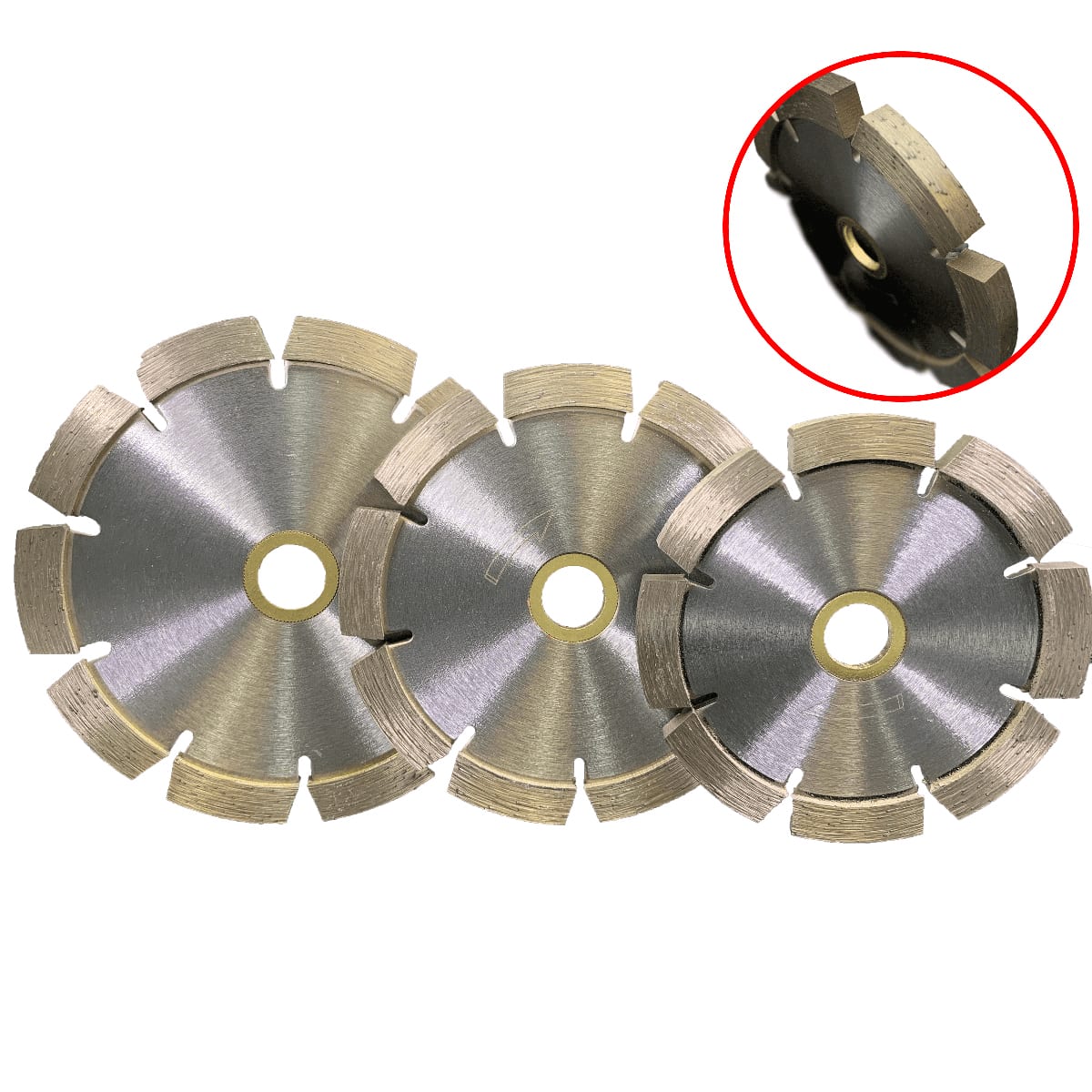 Advanta 5" X .375" Premium Tuck Point Diamond Blade – Concrete Masonry Mortar Removal TP05WA2P