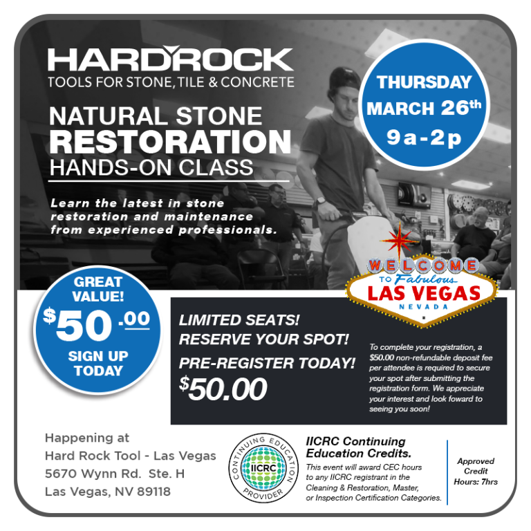 HRTLV Demos Floor Schedule 2026 March